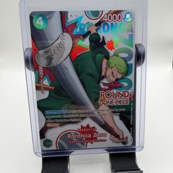 Round 1 One Piece Roronoa Zoro PRB02-006 Promo Card English