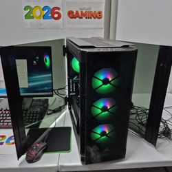 Corsair Gaming Computer Setup Liquid Cooled WIFI6,  70games 