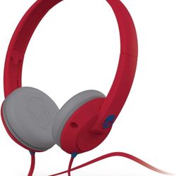 Lot of Brand New Skullcandy Supreme Sound Uprock Corded Headphones in Red - 23 Units