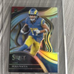 LA Rams Puka Nacua rookie card