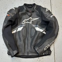 Alpinestar Motorcycle Leather Jacket Like New