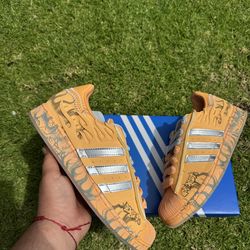 Adidas Superstar Hellstar Hazy Orange