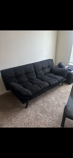 Black Futon/couch
