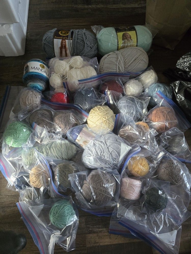 Large Yarn Lot #2