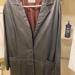 Leather Jacket Italy Vintage
