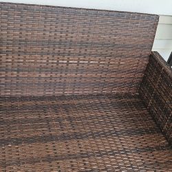 Yard Or Porch TABLE, STOOLS, and LOVE SEAT