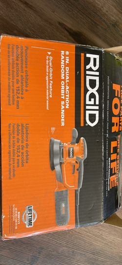Ridgid Sander 4.4 amp Electric 6”