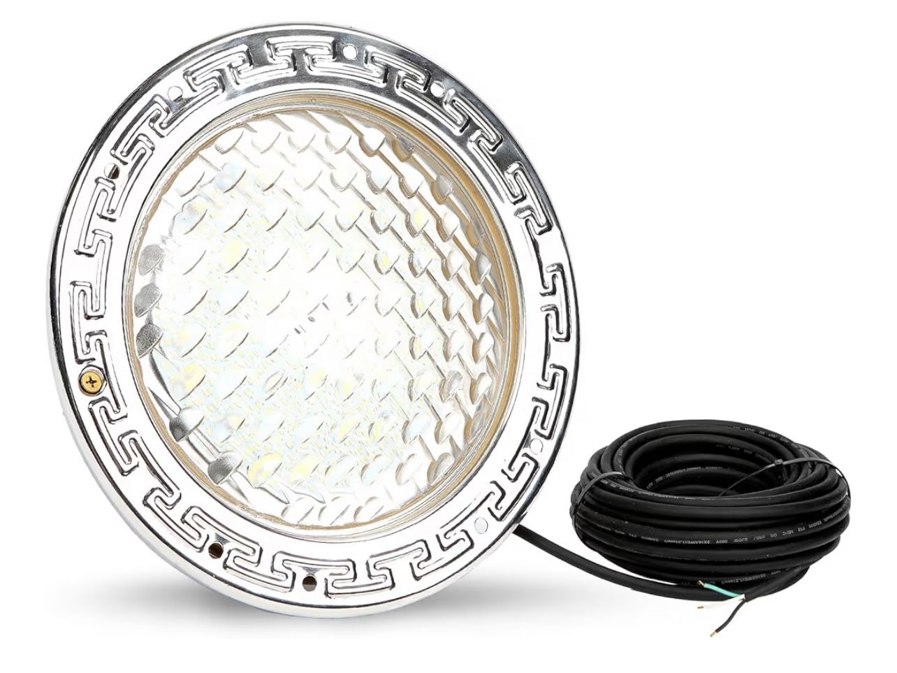 SOLAR SPORTS LED Pool Light, 10 Inch With 100FT Cord, Underwater Swimming Light for Inground Pools, Suitable for 10 Inch Wet Niche, Input AC120V, 35W,