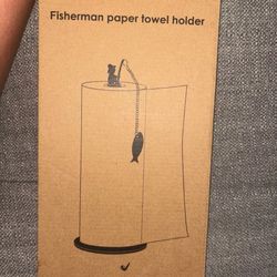 Fisherman Paper Towel Holder New 