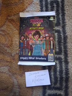 McDonald's 2026 Stranger Things: Tales From '85 Activity Book (Happy Meal Readers #10)