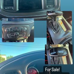 Dodge Charger Oem Carbon Fiber Interior Parts.