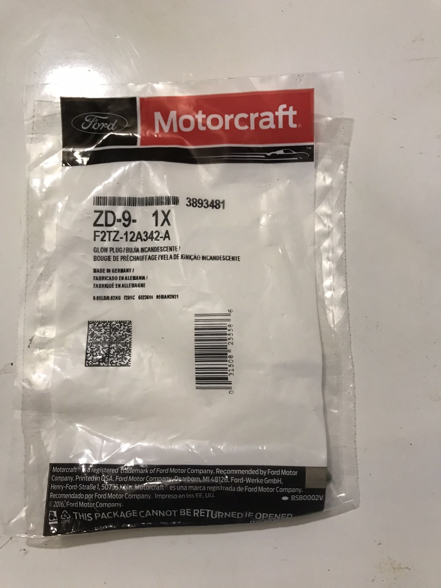ZD 9 Set Of 8 Glow Plugs