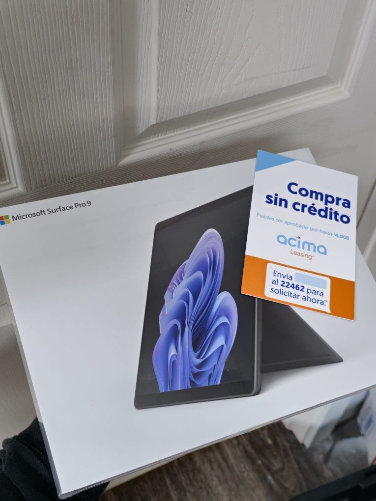 Microsoft Surface Pro 9 New Tablet TAKE IT HOME FOR AS LOW AS $1 TODAY NO CREDIT NEEDED