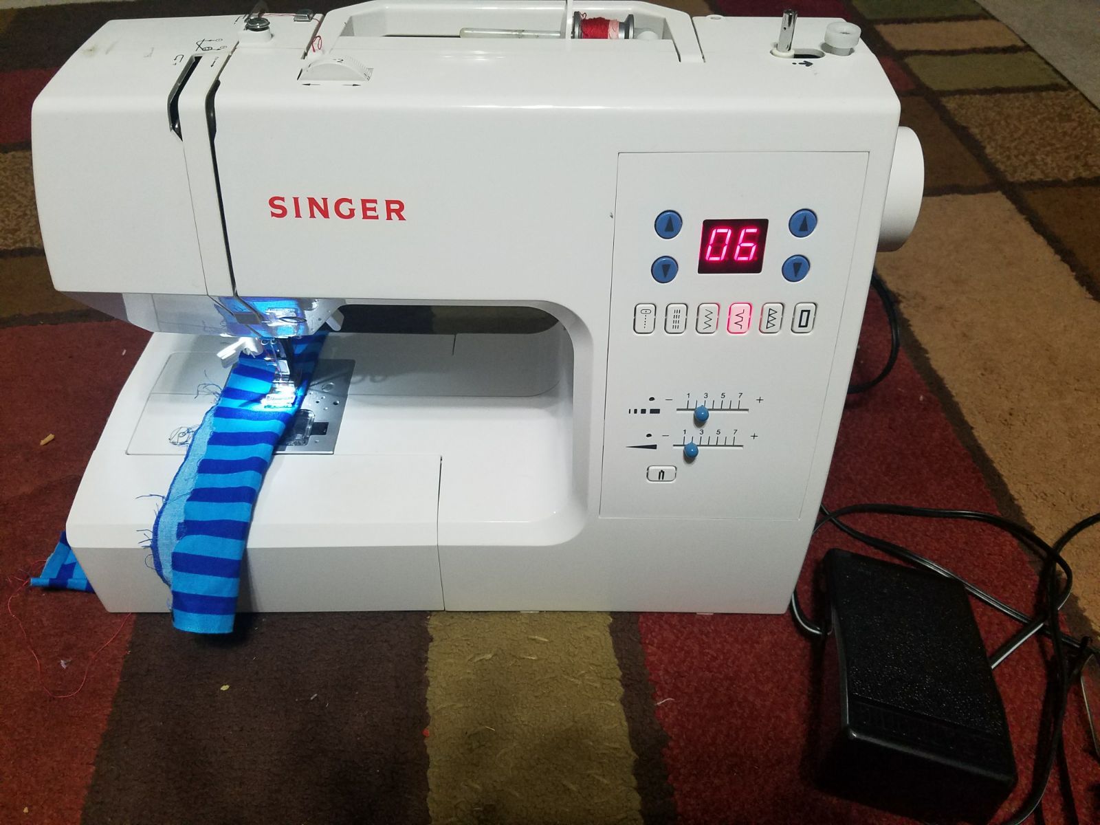 Singer 7444.RF Precision 50-Stitch Sewing Machine