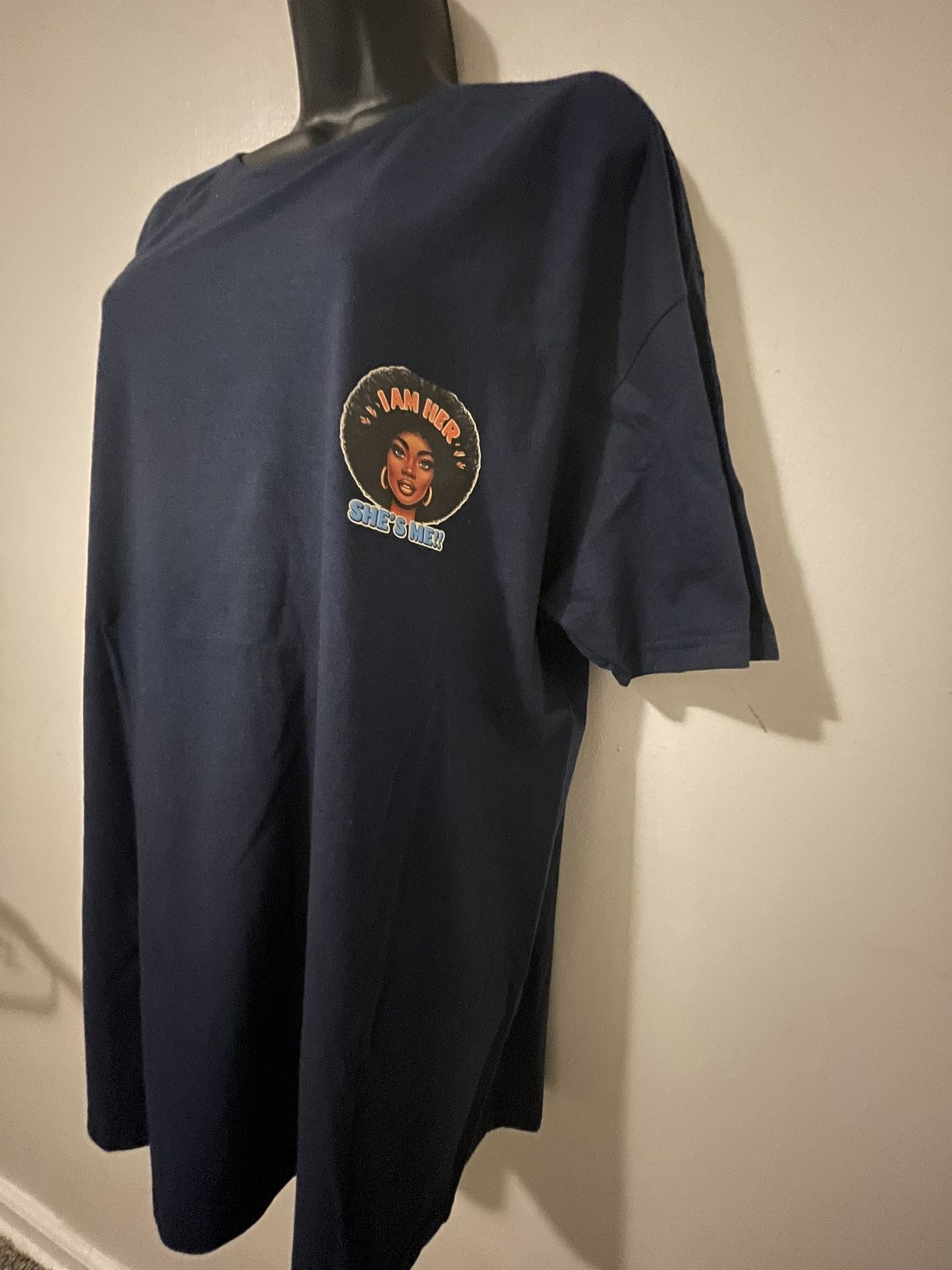 Pocket Logo And Back Design I Am She