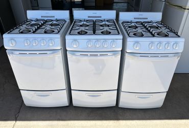 20” gas stove (1 month warranty