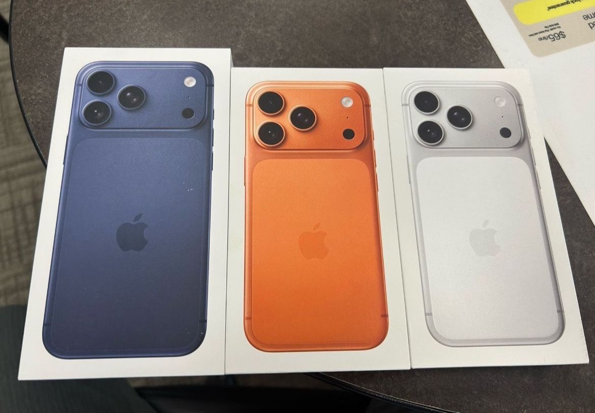 Apple Iphone 17 Pro Max 2 Tb Unlocked Brand New  1000  A Piece  2500 For All 3 Please Read Description 