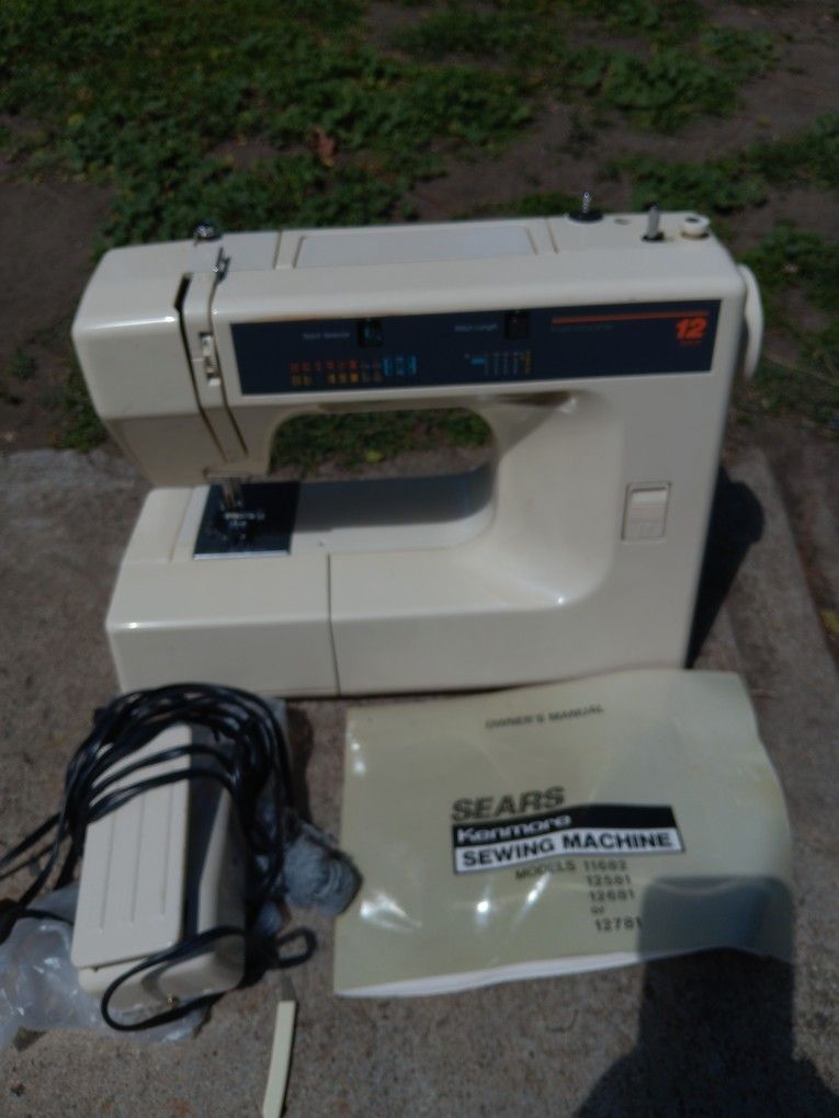 !! Vintage Sewing Machine Sears Kenmore Firm Price