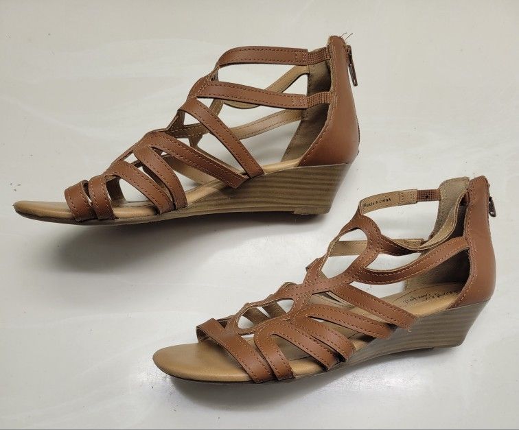 Dexflex Comfort Heel Wedge Sandals