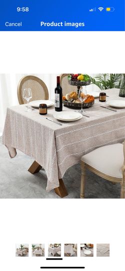 Farmhouse tablecloth