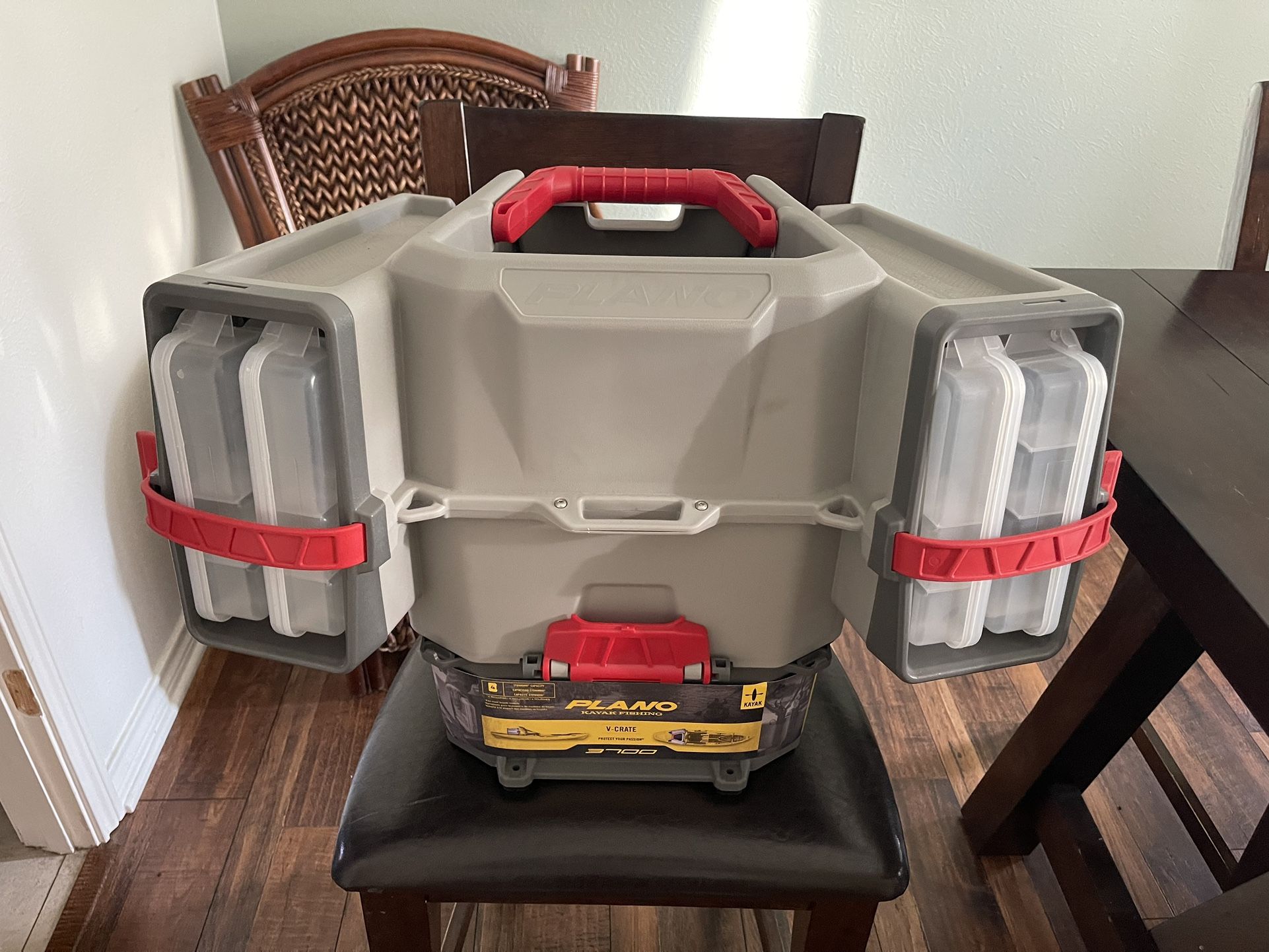 Plano Fishing Kayak Tackle Box Crate for Sale in Irving, TX OfferUp