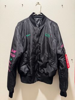 CoryxKenshin Bushido Code Flight Jacket -Size Lg-