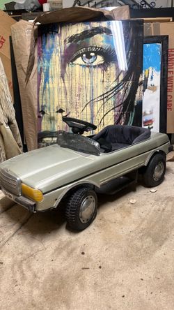 Vintage Electric luxury car toy