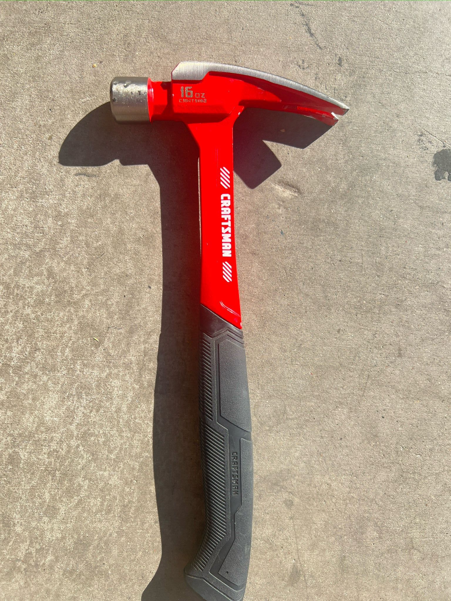 Craftsman 16 oz Smooth Face Rip Hammer 13.75 Inch Steel Handle
