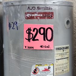 A O. Smith Water Heater 