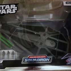 Star Wars Micro Galaxy Squadron TIE Reaper 9-Inch Vehicle Series 3 w/ 3 Figures – New Sealed