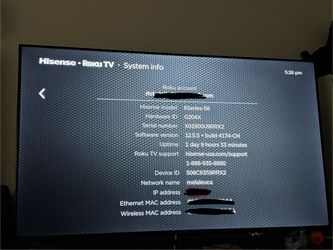 Hisense TV