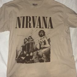 Womens Nirvana Tan T-shirt