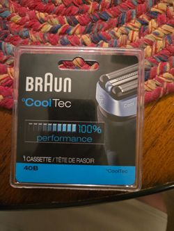 New Braun cool tec cassette razor replacement