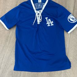 Los Angeles Dodgers Victoria’s Secret PINK Embroidered MLB Jersey Size Small