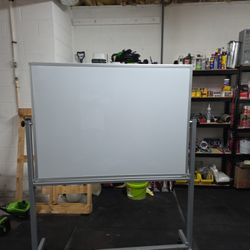Rolling Dry Erase Board 48 x 36