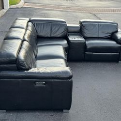 🛋️ Sofa/Couch Sectional - Black - Recliners - Delivery Available 🚛