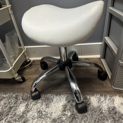 Ergonomic Saddle Stool, adjustable