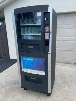 Combo Snack and Cold Drink Vending Machine