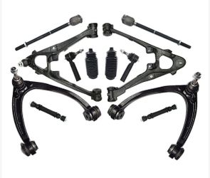 12Pcs Front Upper Lower Control Arm Kit 2007-2013 Escalade Chevy Silverado GMC 