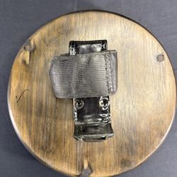 Aker Universal Radio Holder, Black Plain Leather