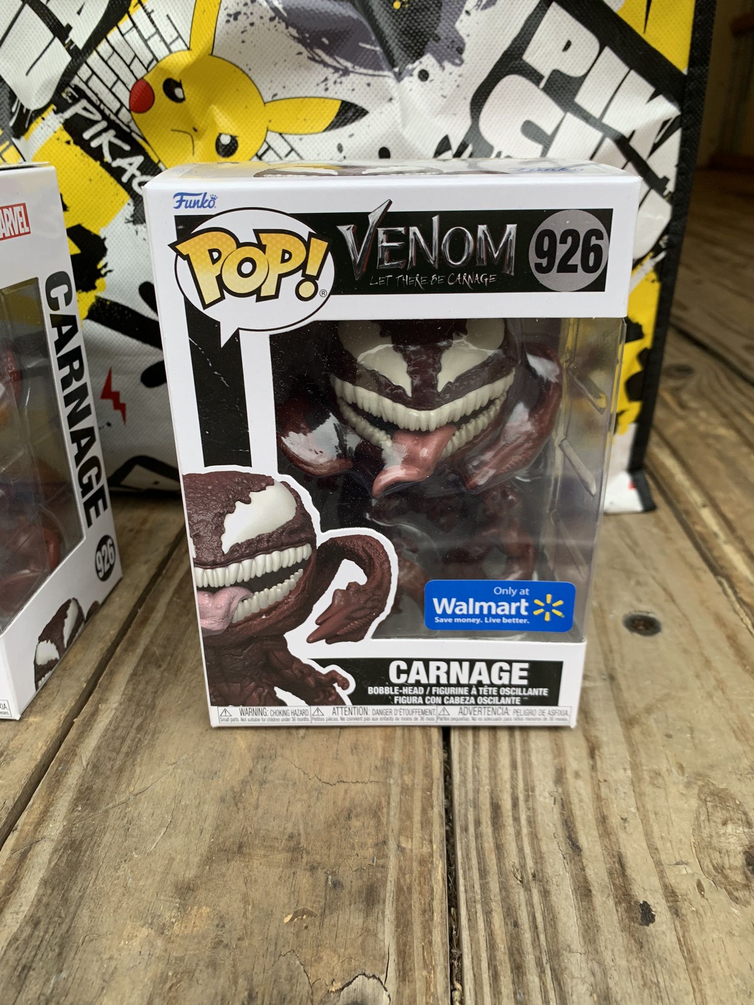 Funko Pop Exclusive Limited Edition Fall 2021 Convention Carnage Funko Pop