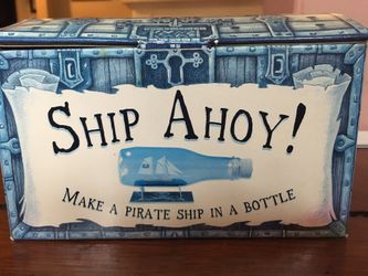 Pirate Ship in a bottle kit