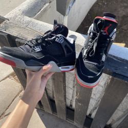 Jordan Retro Bred 4s(2019)