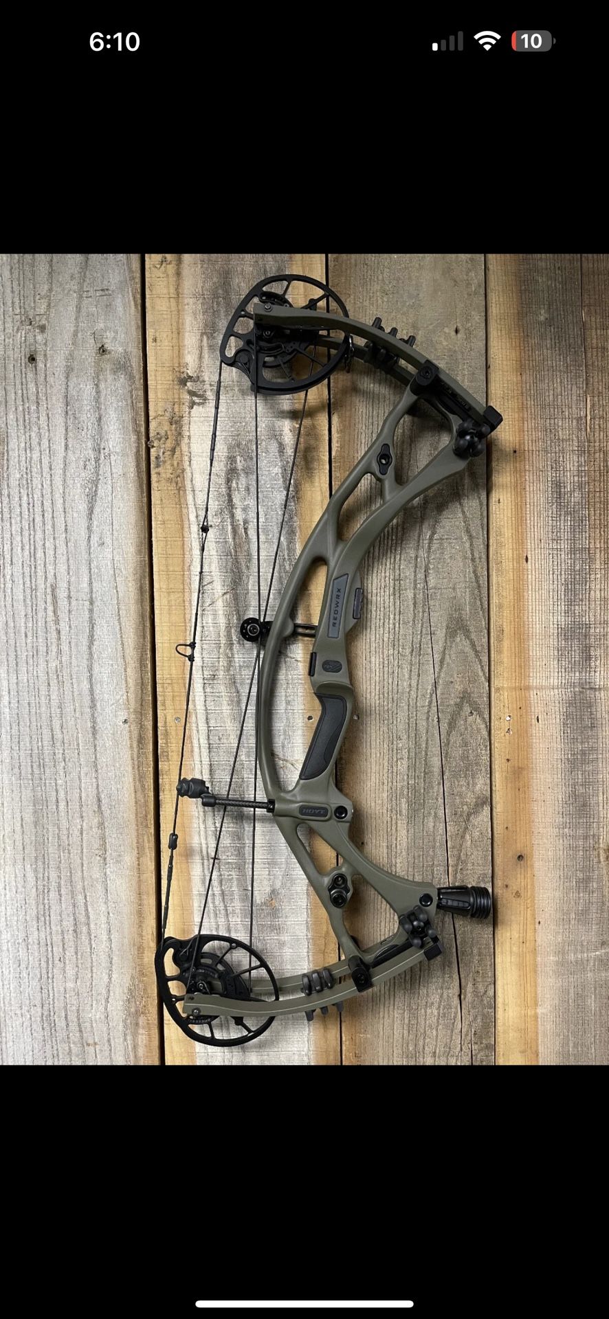 HOYT RX-7 HBX PRO 70lb LH Wilderness #3 Mod
