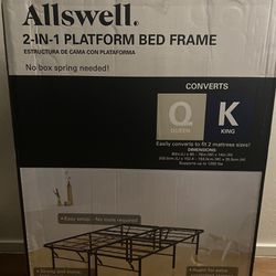 Queen To King Bed Frame 