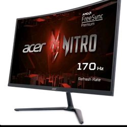 Acer Nitro 27” Class FHD Curved Gaming Monitor