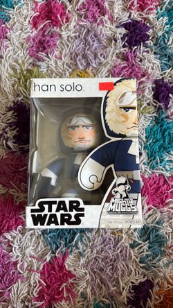 Star Wars Vintage Hasbro 2008 Han Solo Mighty Muggs New in Box