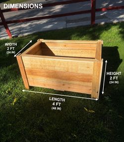Cedar Garden Bed