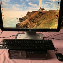 i3…i3…i3 DELL DESKTOP   Plus 23.5 Inches  Screen  1 TERABYTE  HHD…16GB  RAM .FASTER  and  READY FOR CLASSES  ON LINE OR WORK FROM HOME (ZOOM)