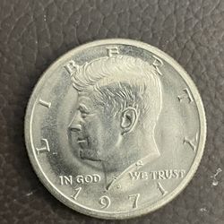 1971-D Kennedy Half Dollar/Clad. K2
